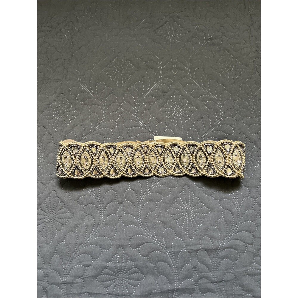 Altar'd State Gold Beaded Waist Belt